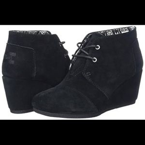 Toms Bootie Wedges